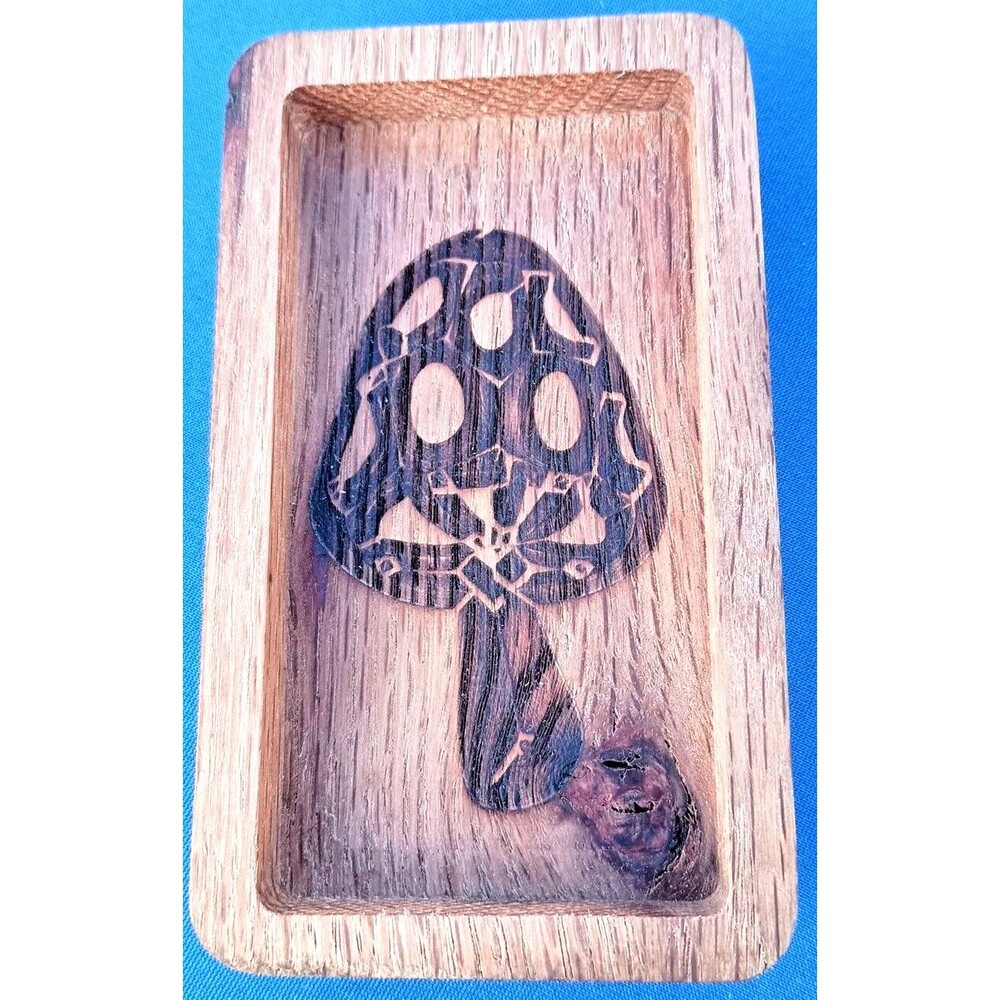 Madisonville Monterey Mushroom Festival Small Catch All Tray for Trinkets Keys